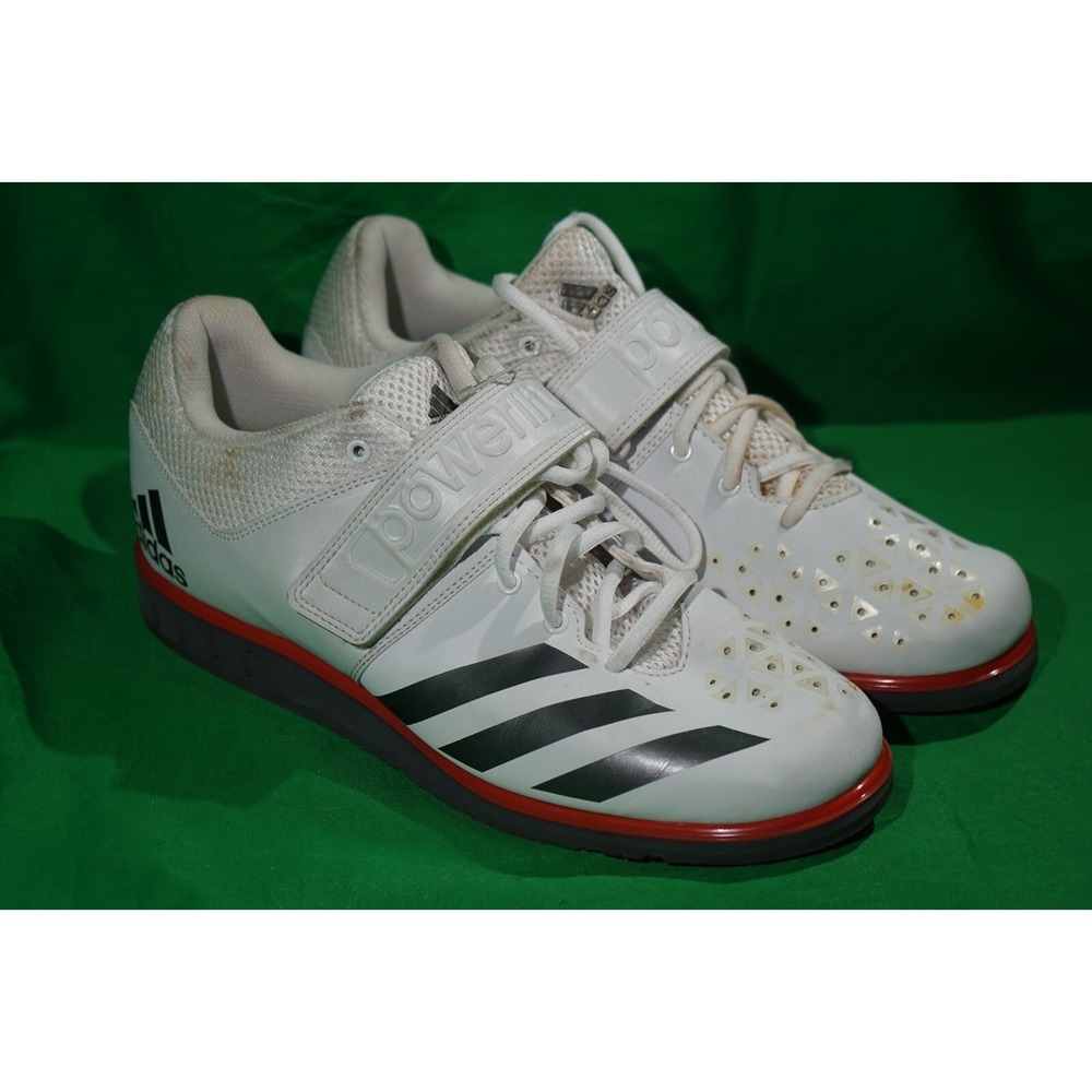 Adidas Powerlift 3.1 Utility Weightlifting Black Shoes‎ Sneakers Men's Size 10.5